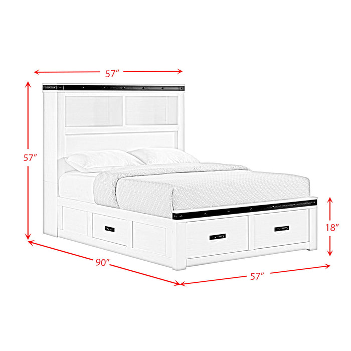 Wade - Youth Platform Storage Bed