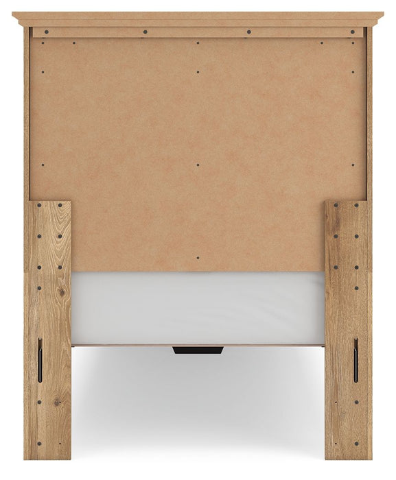 Makidern - Panel Storage Bed