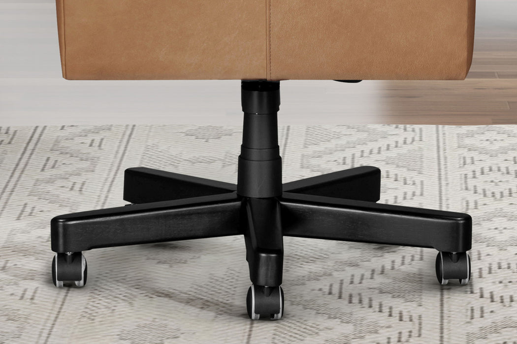 Dc132 - Leather Desk Chair
