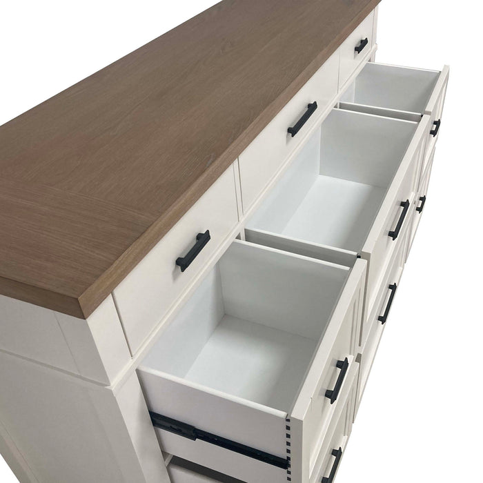 Americana Modern Bedroom - 9 Drawer Dresser