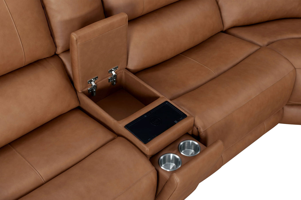 Belmont - Zero Gravity Power Reclining Sectional With Power Adjustable Headrests