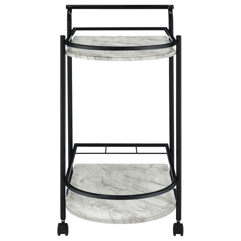 Serving Cart With Wine Rack