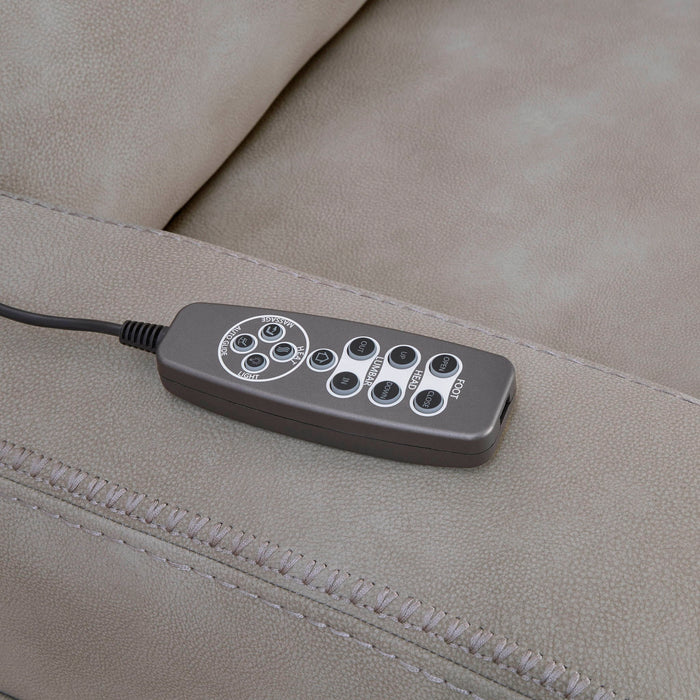 Armstrong - Power Recliner With Heat, Massage And Auto-Glide