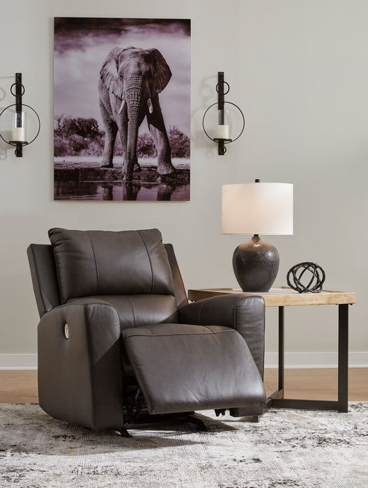 Boxmere - Power Rocker Recliner - Storm