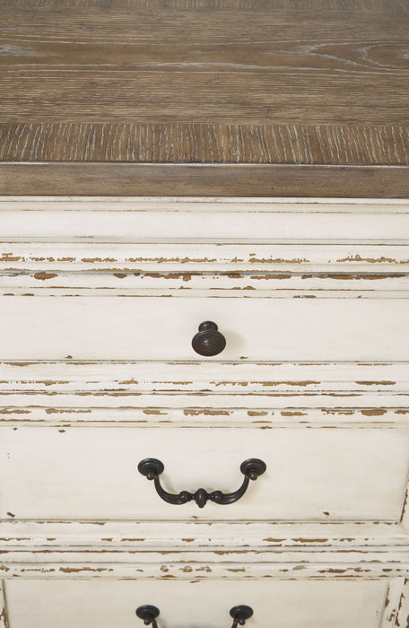 Realyn - Dining Room Server - Chipped White