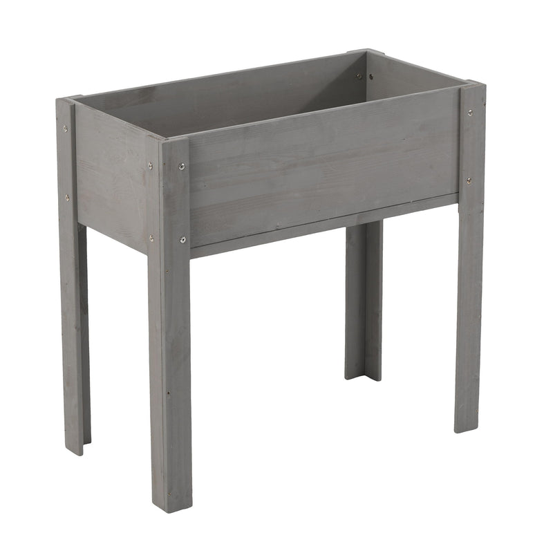 Raised Garden Bed With Legs, Elevated Planter Box For Outdoor Plants