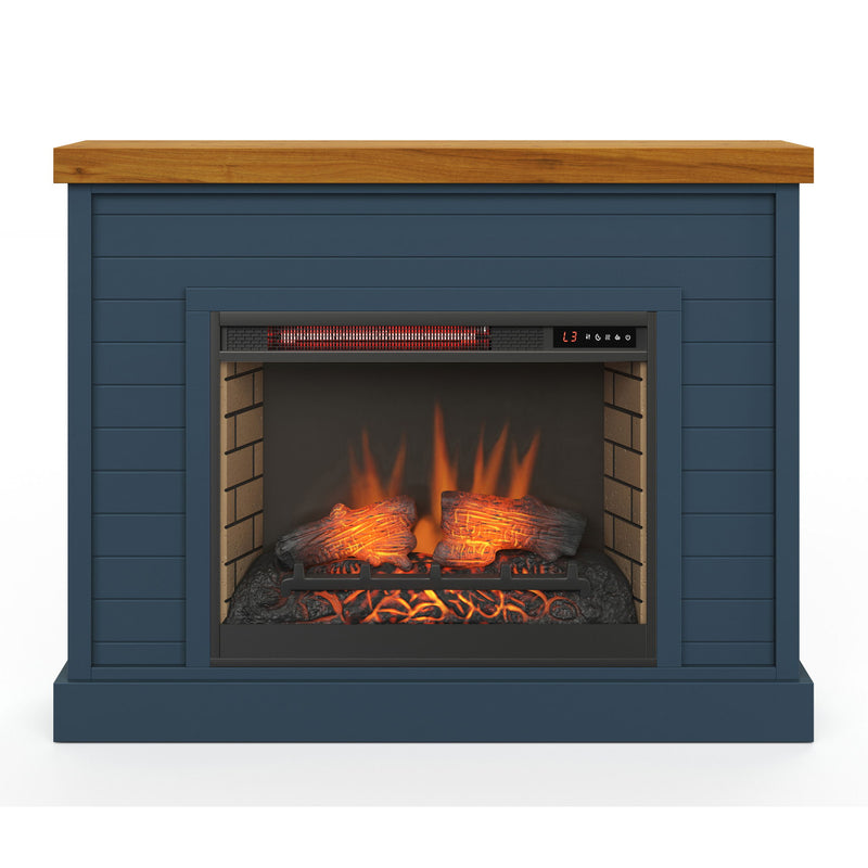 48" Fireplace With Mantel