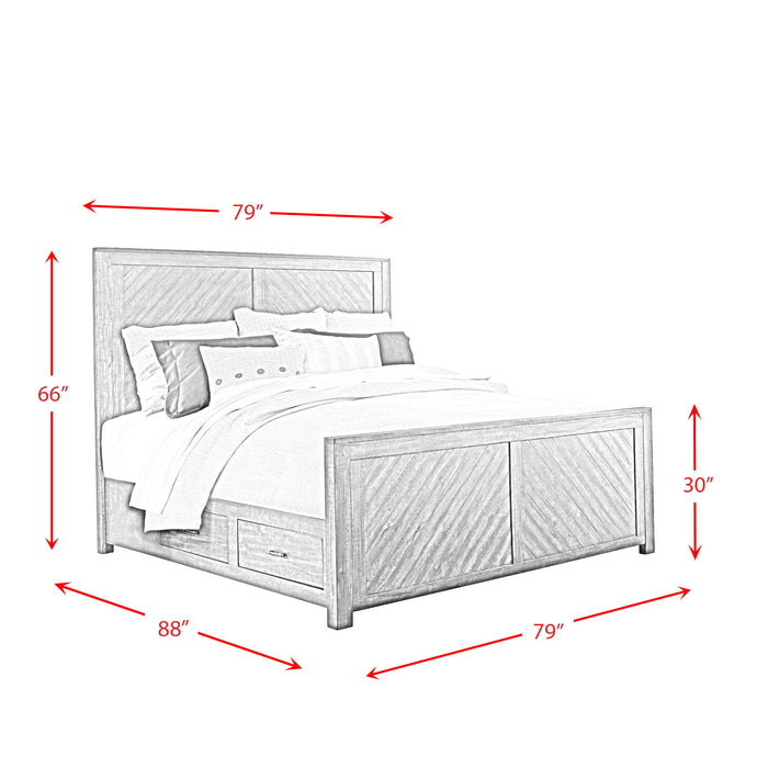 Jax - Platform Storage Bed