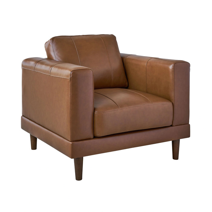 Hampton Chair In Fiero (Top Grain/PVC)