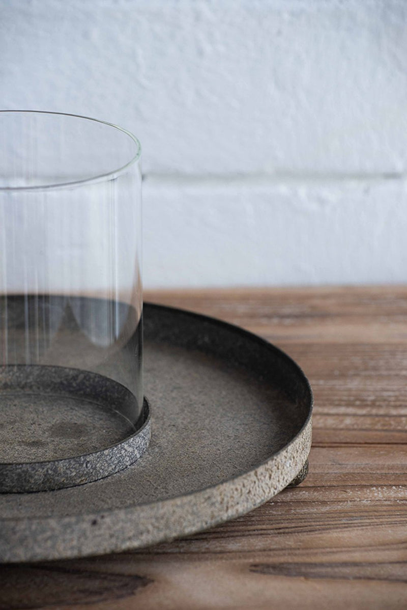 Ophira Sparrow Candle Holders (Set of 2) - Antique Gray