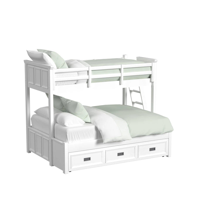 Hampton Kids Over Bunk with Ladder and Trundle