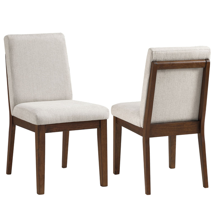 Canton - Upholstered Side Chair - Brown
