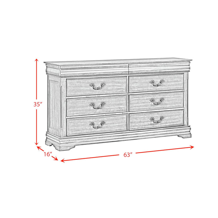 Northridge - 6-Drawer Dresser