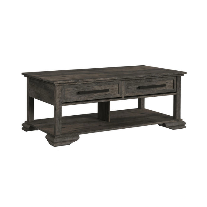 Park Ridge Occasional Table Set in Charcoal