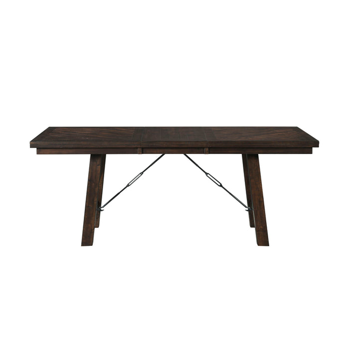 Jax - Dining Table - Dark Walnut
