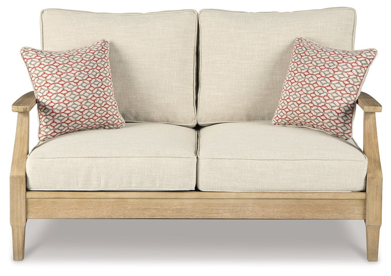 Clare View - Loveseat w/Cushion - Beige