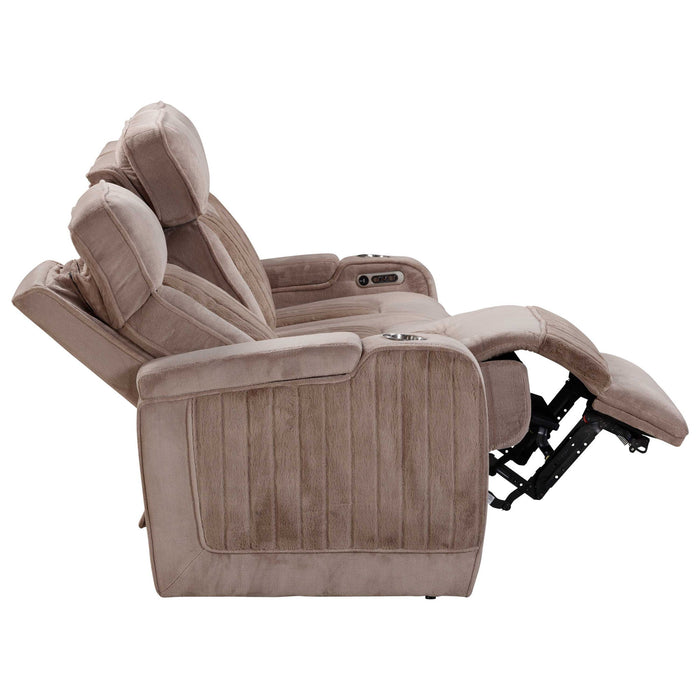 Equinox - Power Reclining Sofa With Drop Down Table