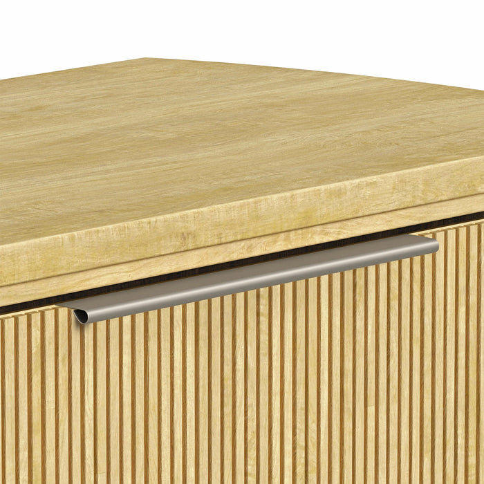 Sylvie UPH Bedroom Set with 2 Nightstands