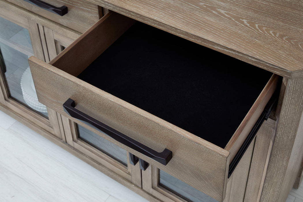 Breckenridge - Dining Buffet Server - Medium Brown
