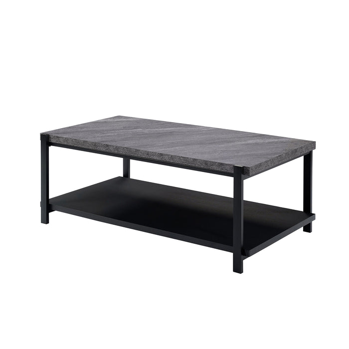 Linea - 3 Piece Occasional Set (1 Coffee & 2 End Tables) - Dark Gray