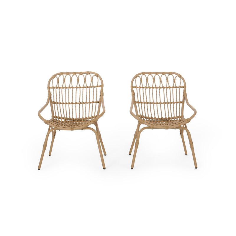 Monsoon - Outdoor Accent Chair With Open Weave Design