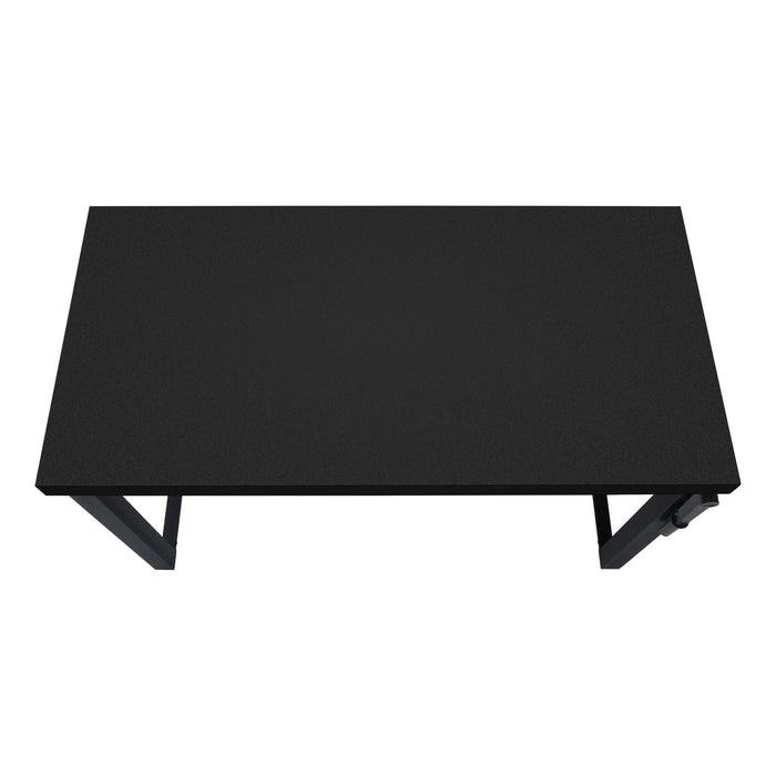 Computer Desk, Home Office, Standing, Adjustable, Laptop, Contemporary & Modern