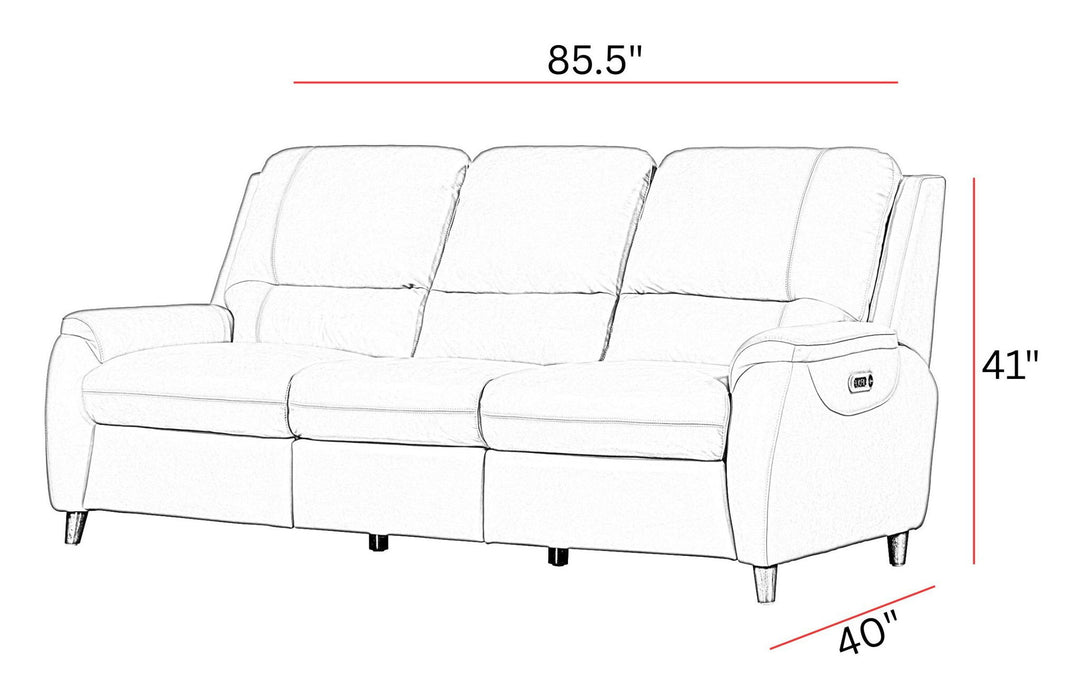 Austin - Power Reclining Sofa Set