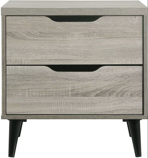 Elements International Ernesto Nightstand in Grey image