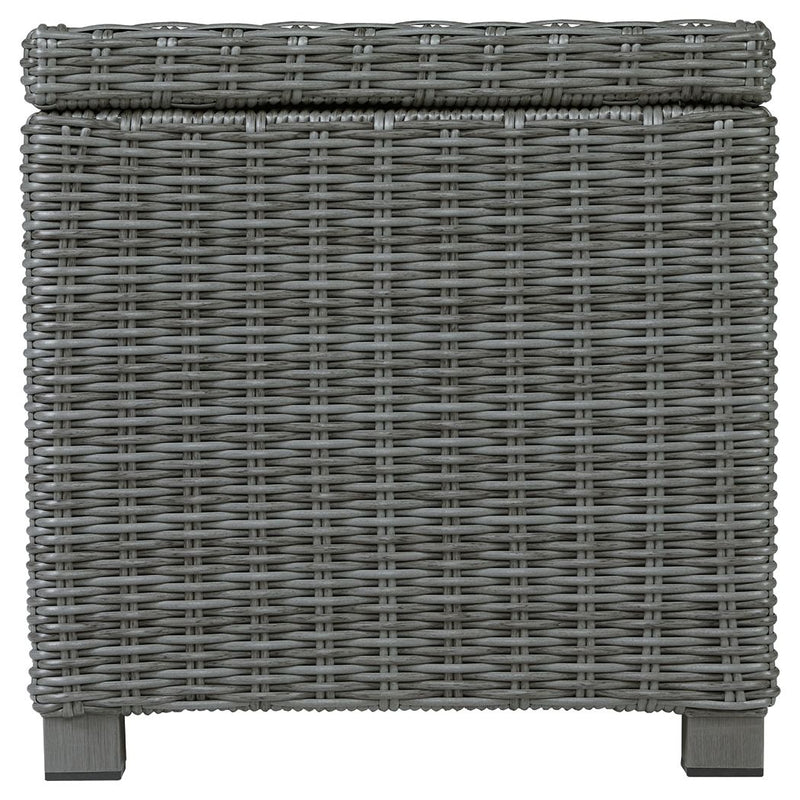 Elite Park - Square End Table - Gray