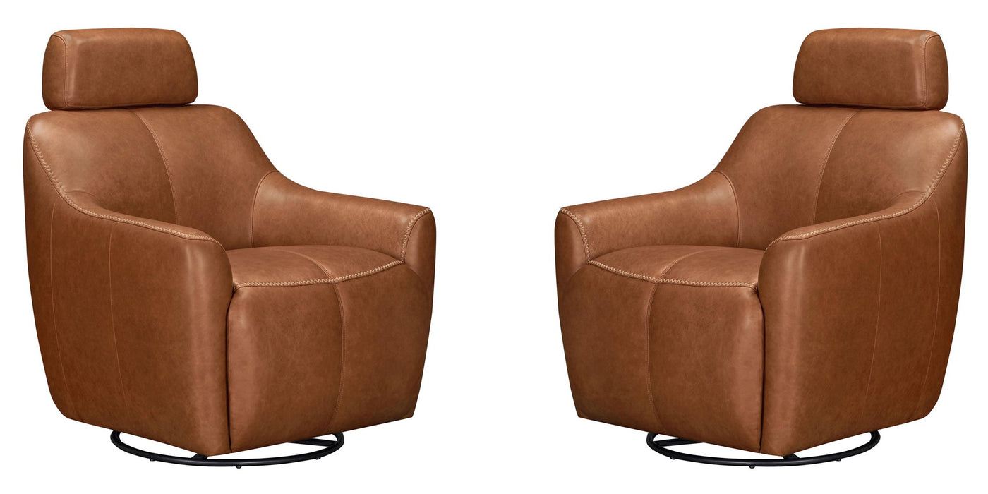 Miles - Swivel Gliding Accent Chair