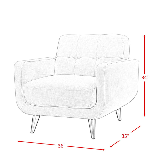Hadley 4480 KD Chair Heirloom Charcoal