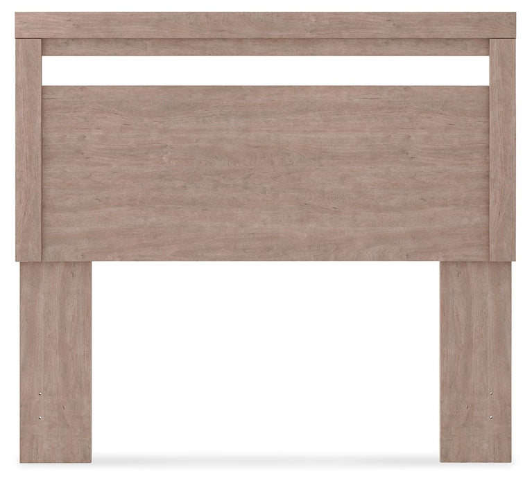 Flannia - Full Panel Headboard - Gray