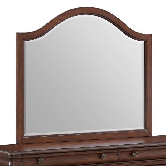 Phillipe Dresser & Mirror Set in Cherry