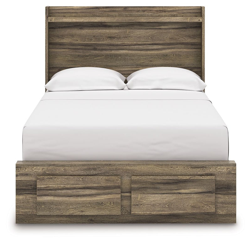 Elbrim - Panel Storage Bed