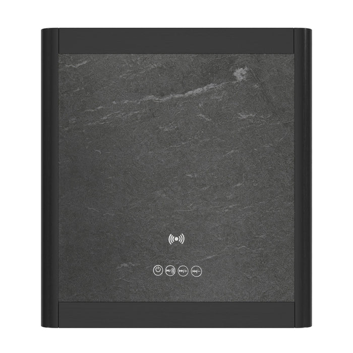 Halo - Square Smart End Table - Black