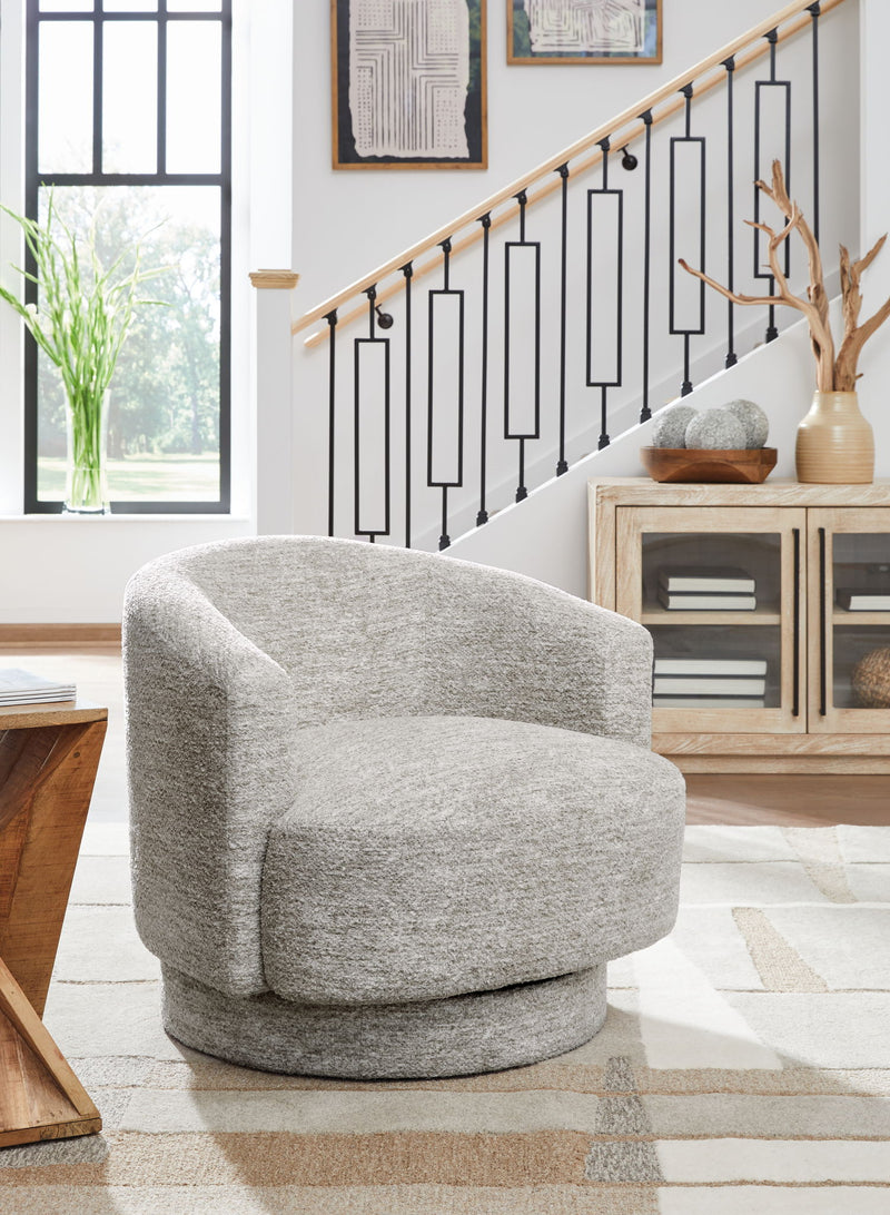 Wardsor - Swivel Chair - Stone