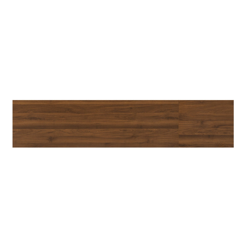 78" TV Stand For TVs Up To 85", Media Console, Adjustable Shelves - Walnut
