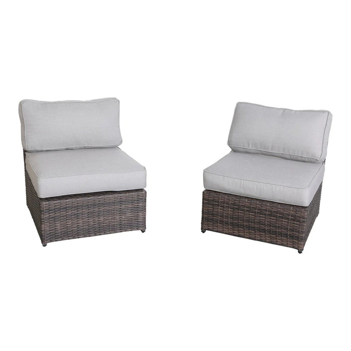 Outdoor Elegance Conversation Set With Fire Pit
