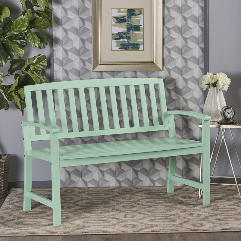 Farmhouse Style Loja Bench Indoor / Outdoor