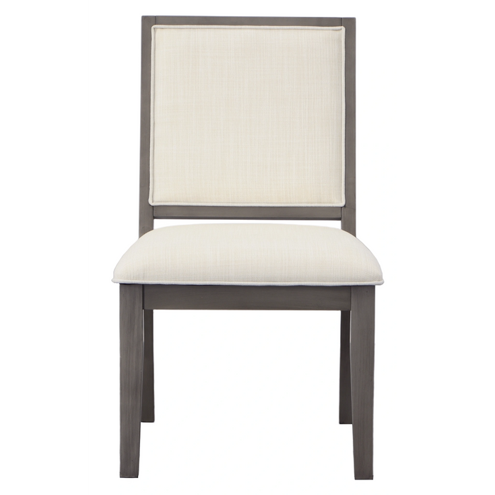 Steve Silver Mila Side Chair in Washed Grey (Set of 2)