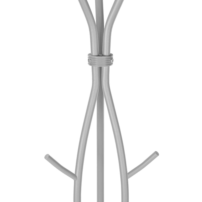 Coat Rack, Hall Tree, Free Standing, 11 Hooks, Entryway, Contemporary & Modern