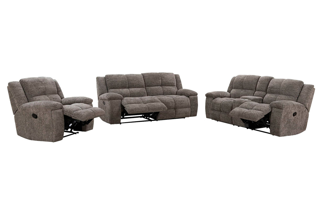 Buster - Manual Reclining Console Loveseat