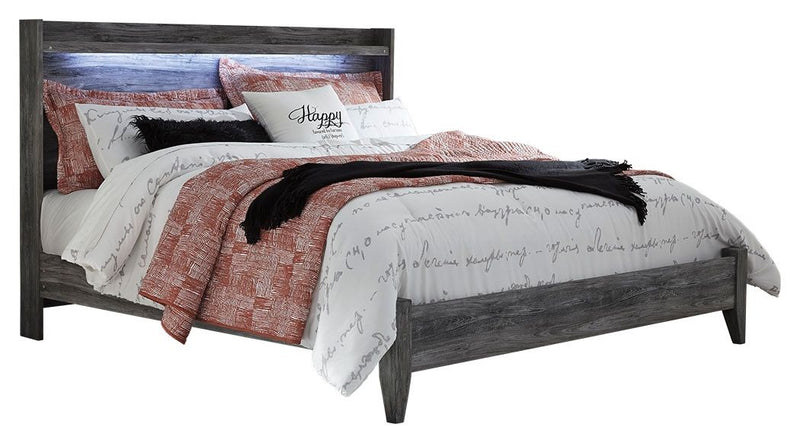 Baystorm - Panel Bedroom Set - Gray