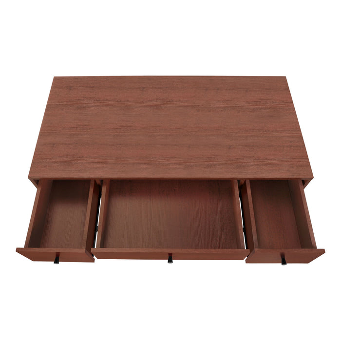 Computer Desk For Home Office, Stylish Design, Storage Drawers, Transitional