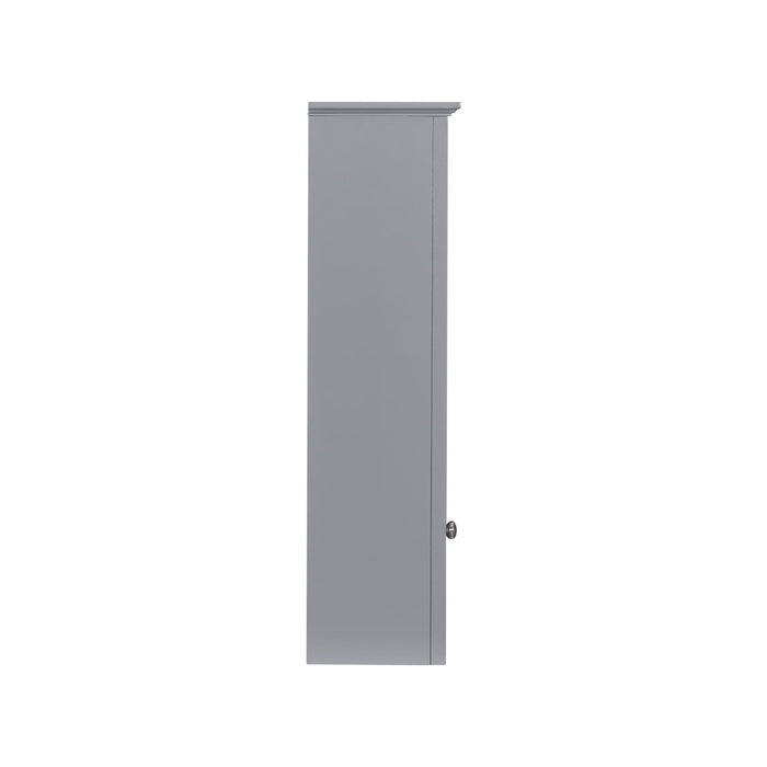 Wall Mounted Medicine Cabinet With Mirror And 3 Open Shelves