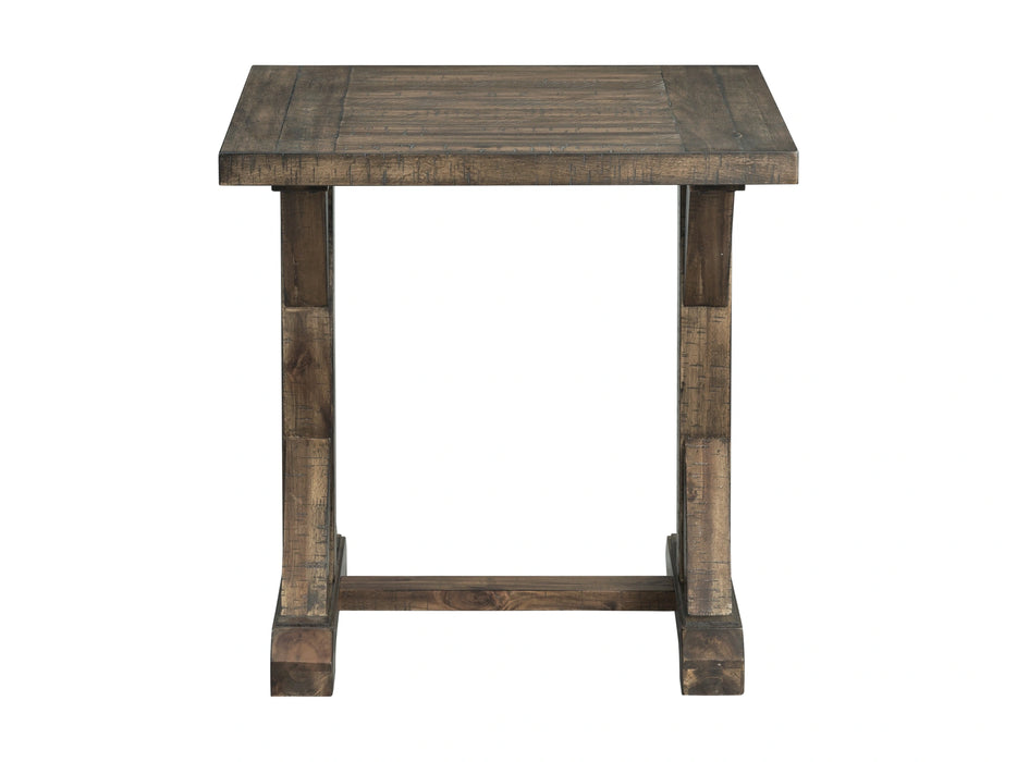 Finn Trestle Base End Table