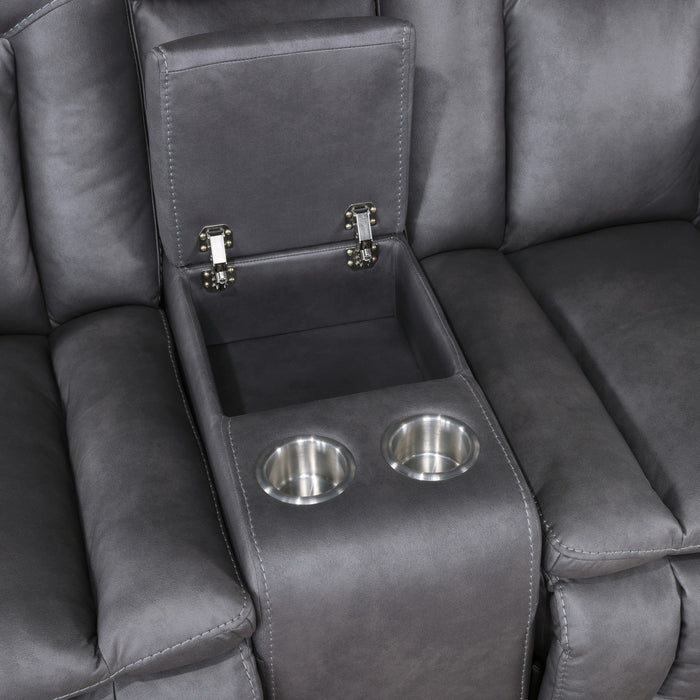 Morello - Reclining Console Loveseat