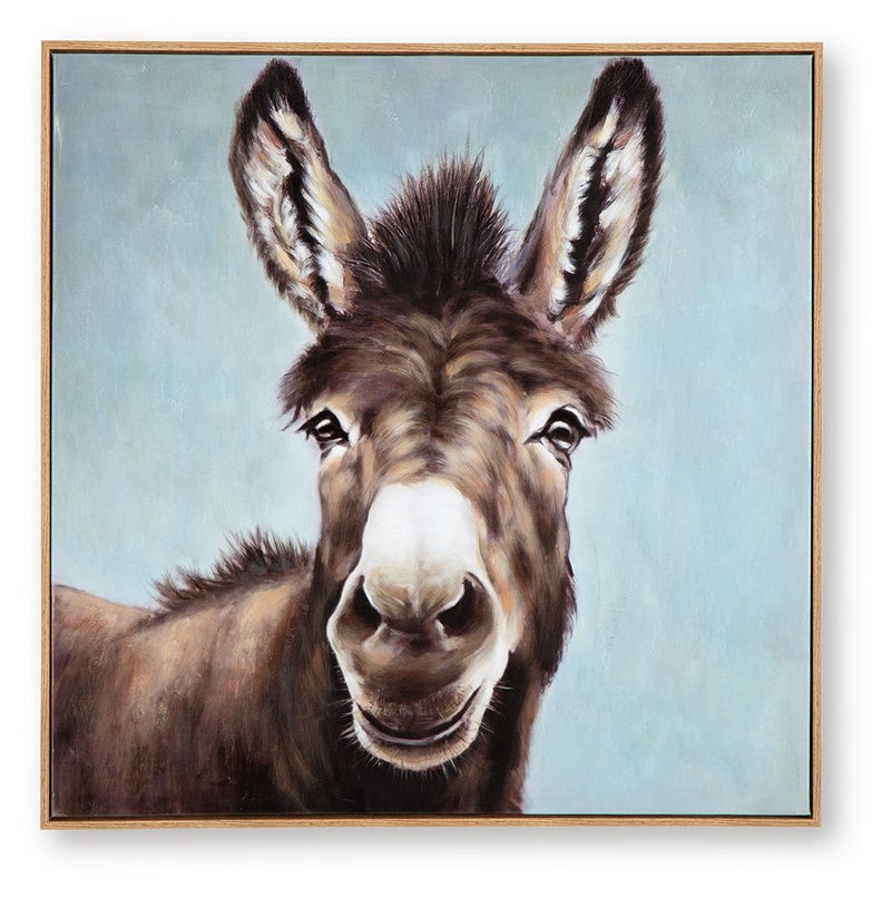 Landerton - Wall Art - Brown / Blue / White