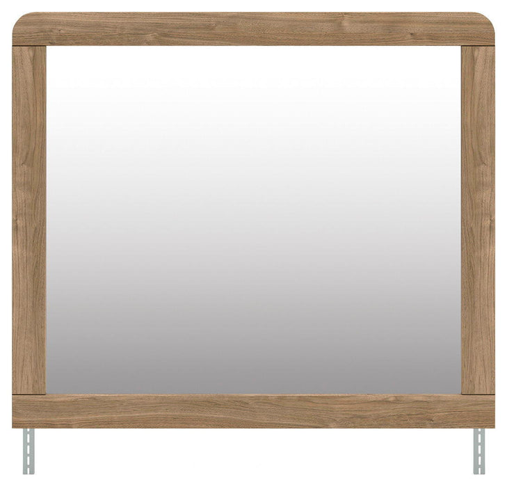 Gramburg - Bedroom Mirror - Warm Natural Brown