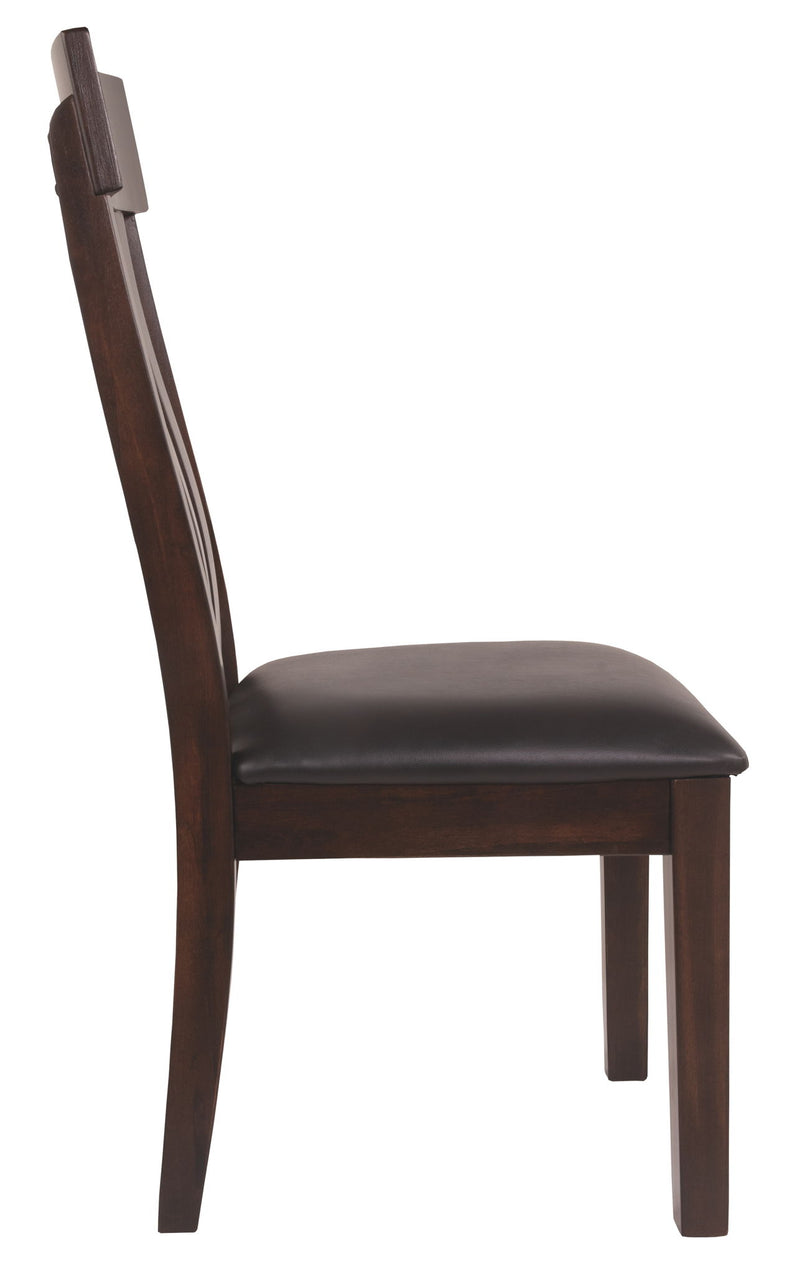 Haddigan - Dining UPH Side Chair (Set of 2) - Dark Brown